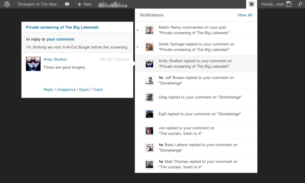Jetpack 1.9: Toolbar&nbsp;Notifications
