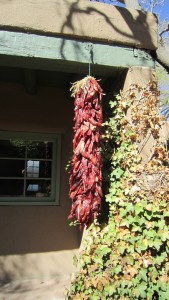 Drying Chiles, Santa Fe, New Mexico