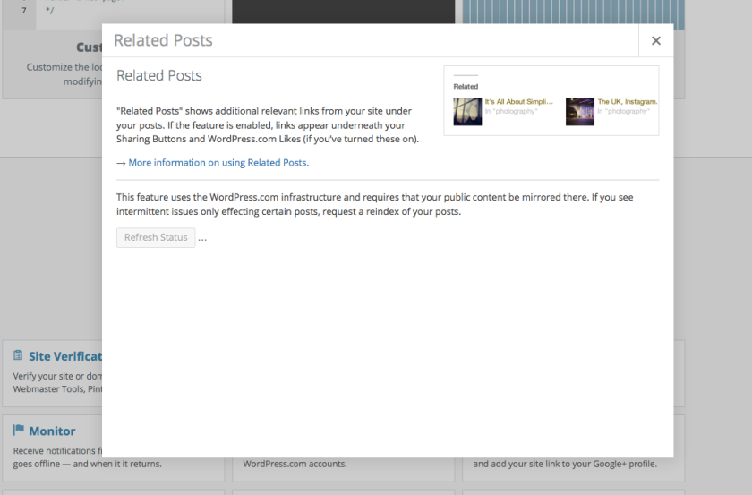 Jetpack 3.0 Related Posts Modal