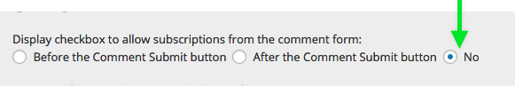 subscribe2 settings