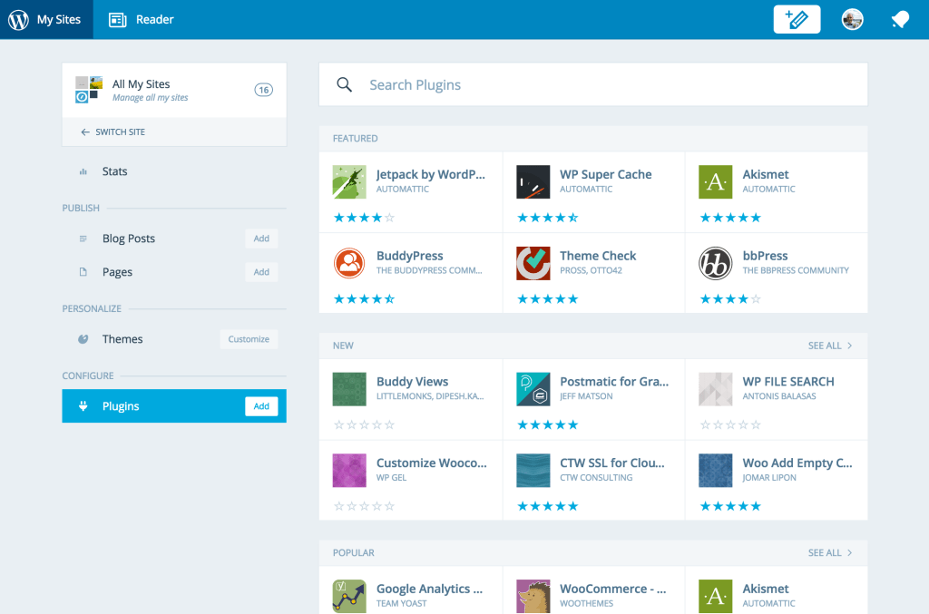 New Plugin Browser