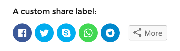 Jetpack Sharing Buttons