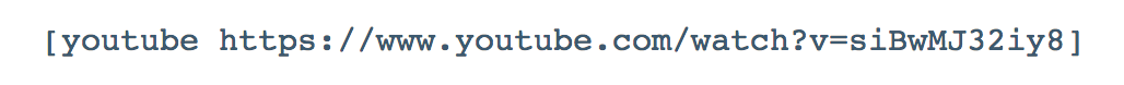 shortcode