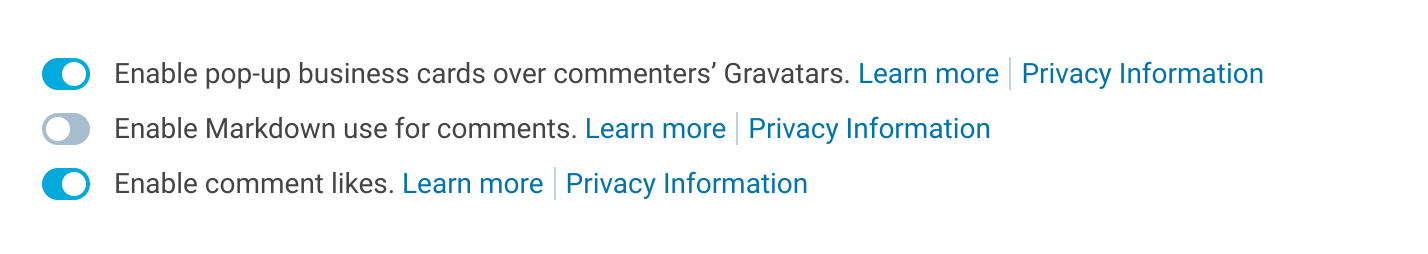 Activating and deactivating Jetpack features