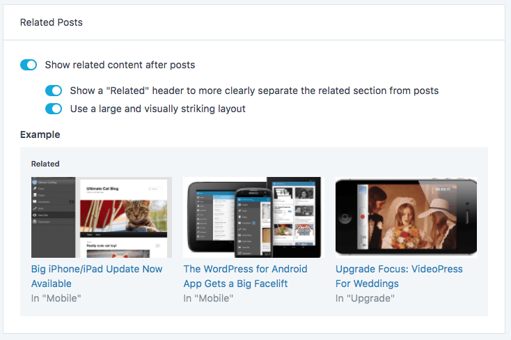 Customizing Related Posts in Jetpack
