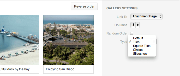 Create a gallery to show off your properties