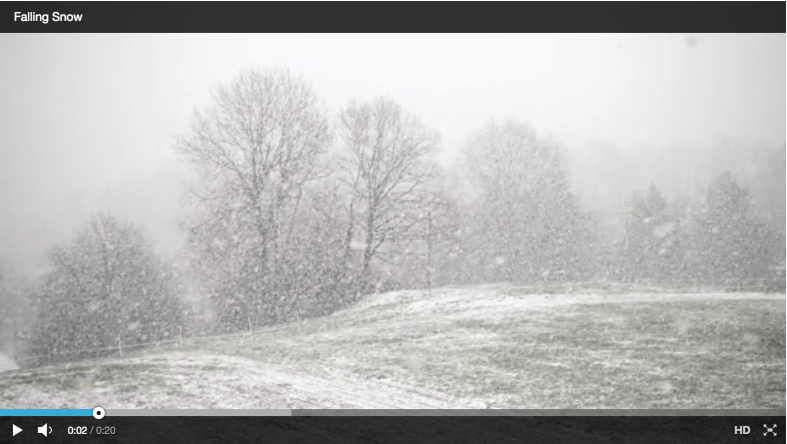 Screenshot of Jetpack video player 