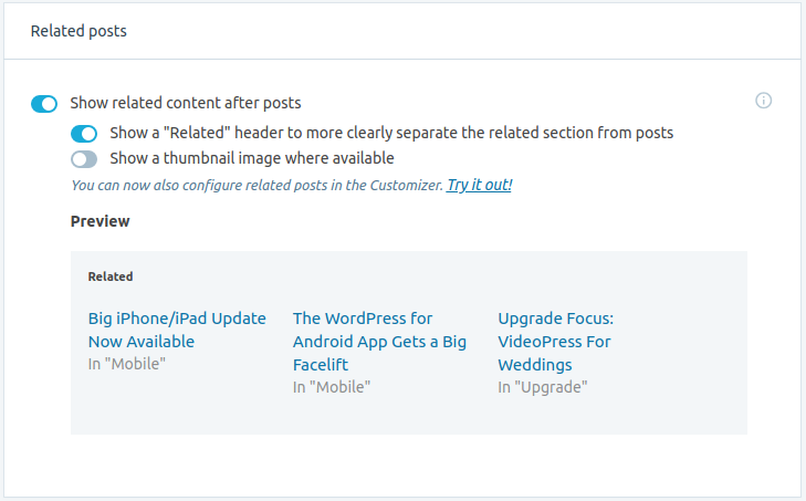 Related Content for WordPress