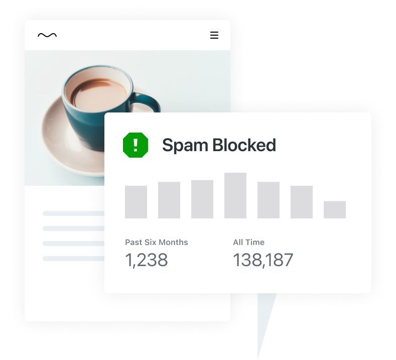 spam blocked notification
