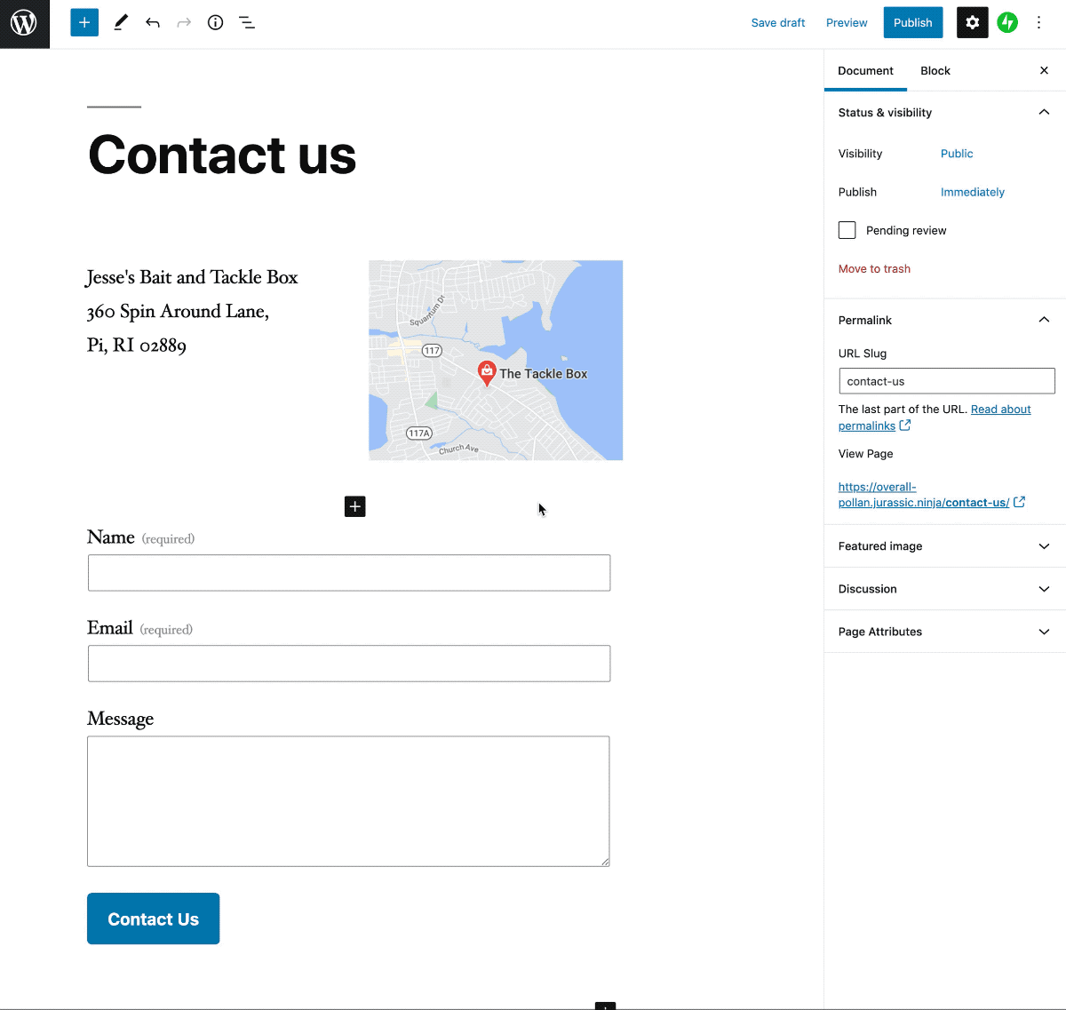 integrating an email newsletter with a contact form