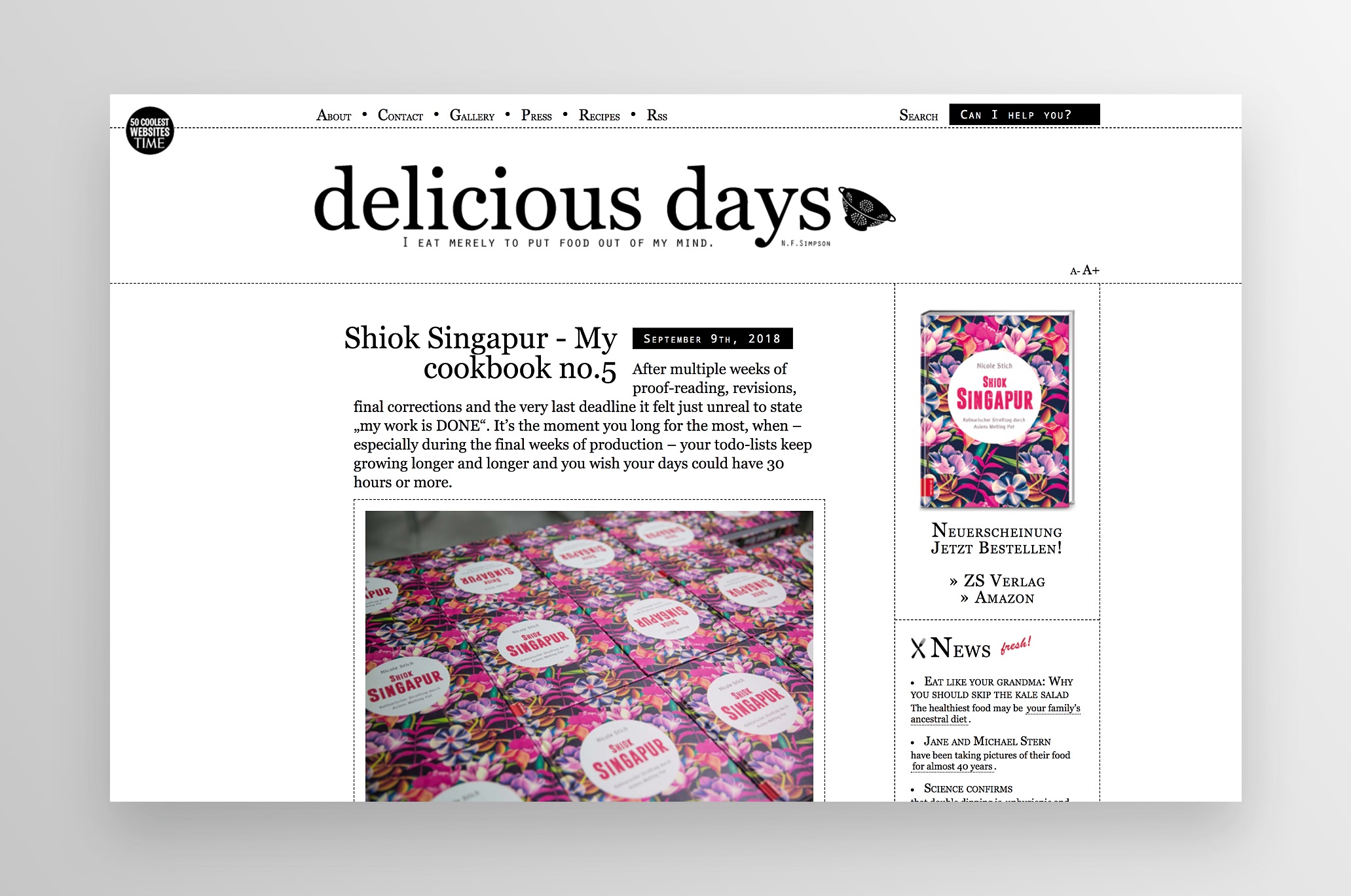 photo from food blog Delicious Days