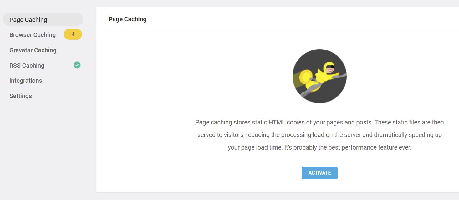 Activate caching in Hummingbird
