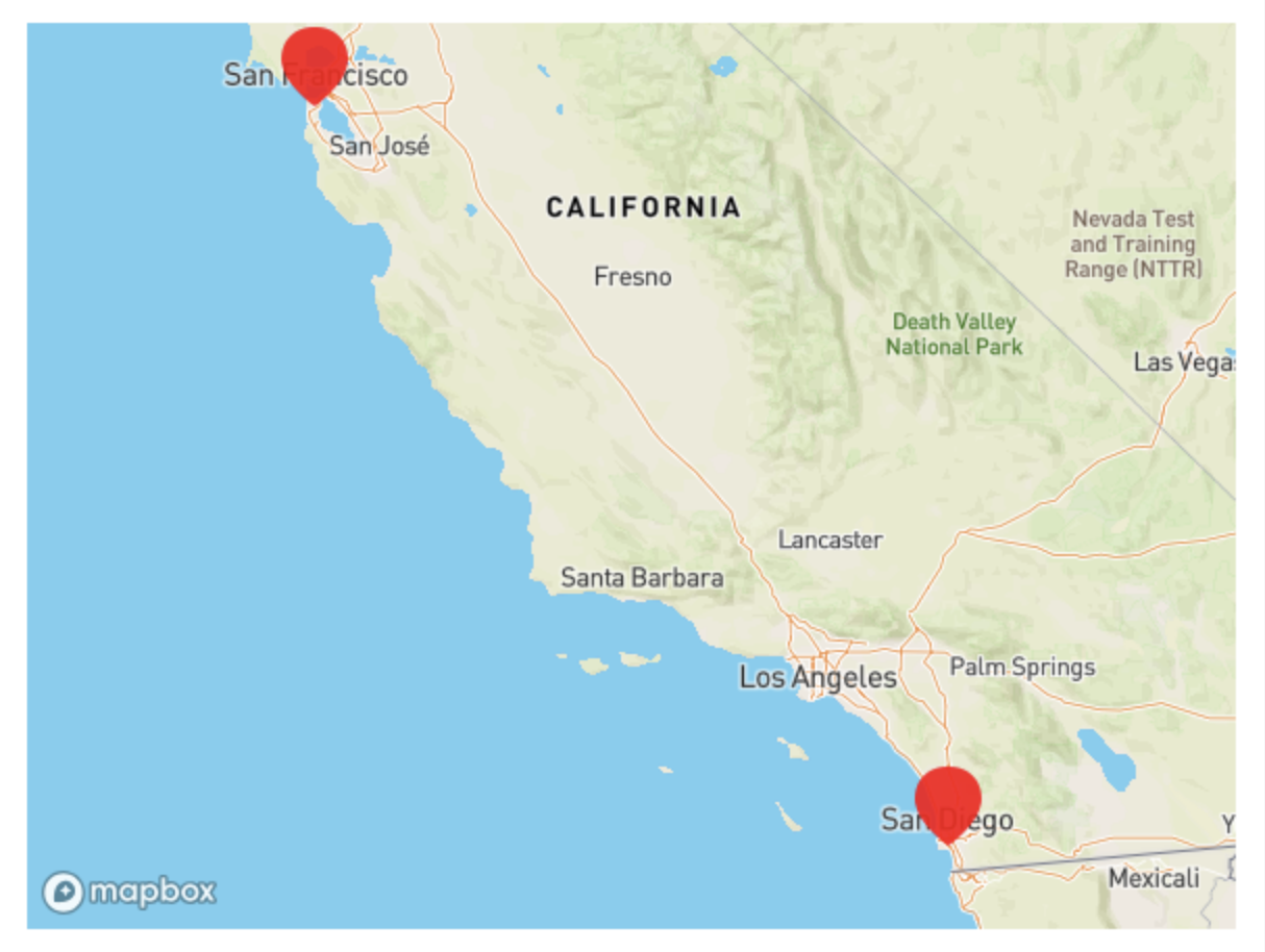 Jetpack map block display with multiple locations