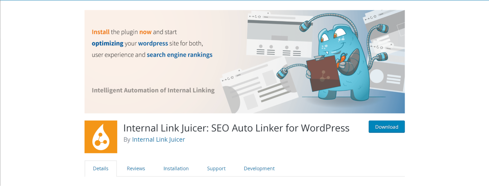 Internal Link Juicer plugin in the WP repository