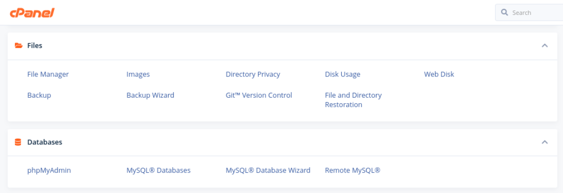 file manager in cpanel