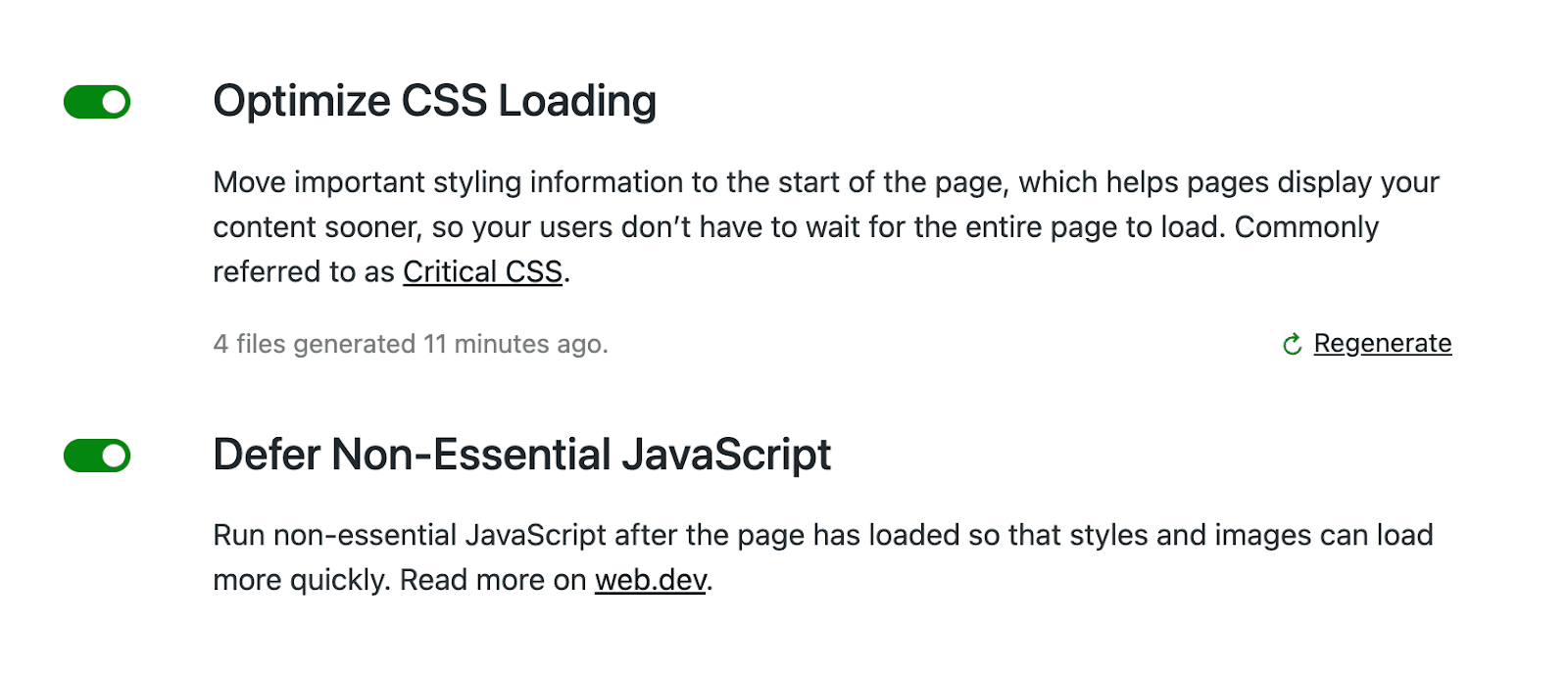 deferring non-essential JavaScript with Jetpack