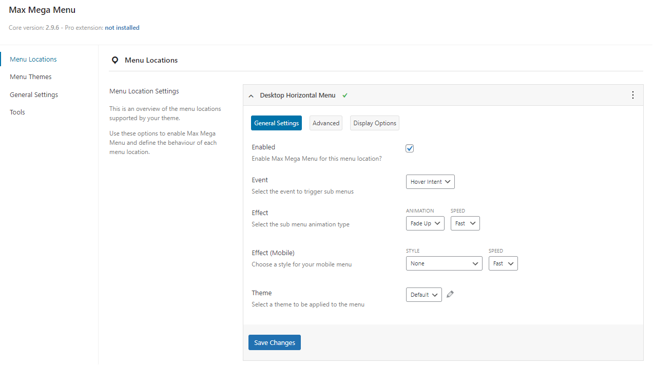 creating a mega menu
