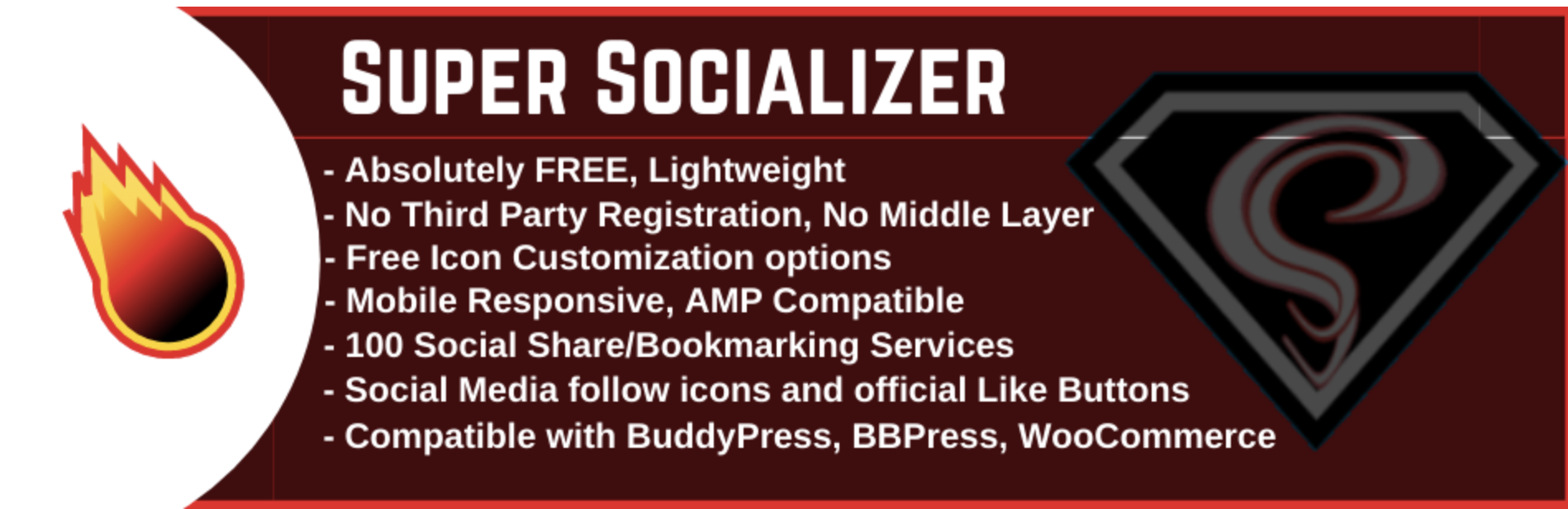 Super Socializer plugin image