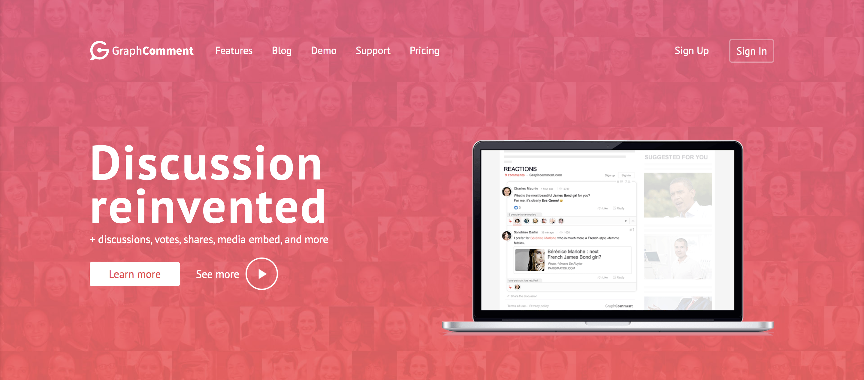 GraphComment hero image