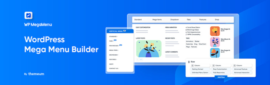WP MegaMenu plugin homepage