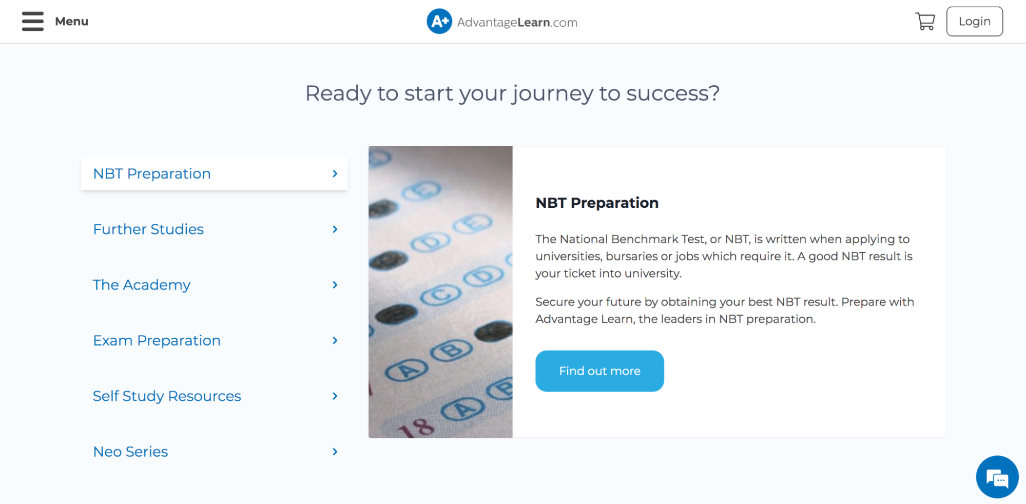 AdvatageLearn.com NBT preparation course