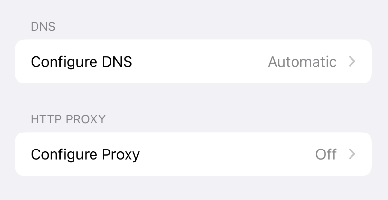 configure DNS option