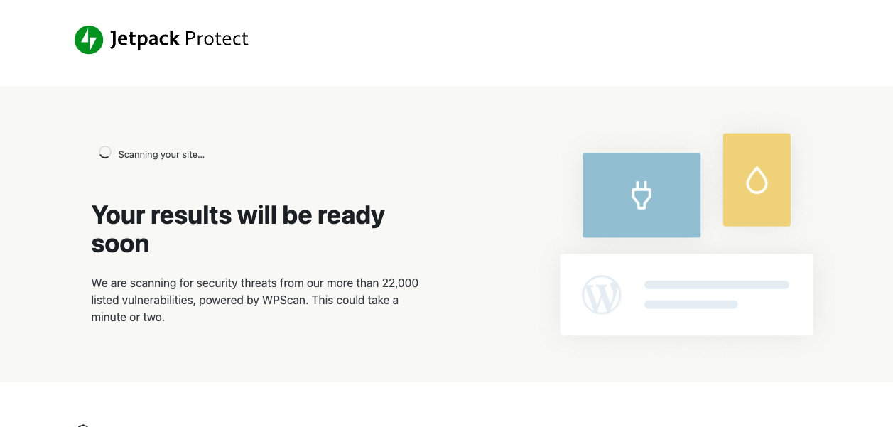 scanning a WordPress site for malware