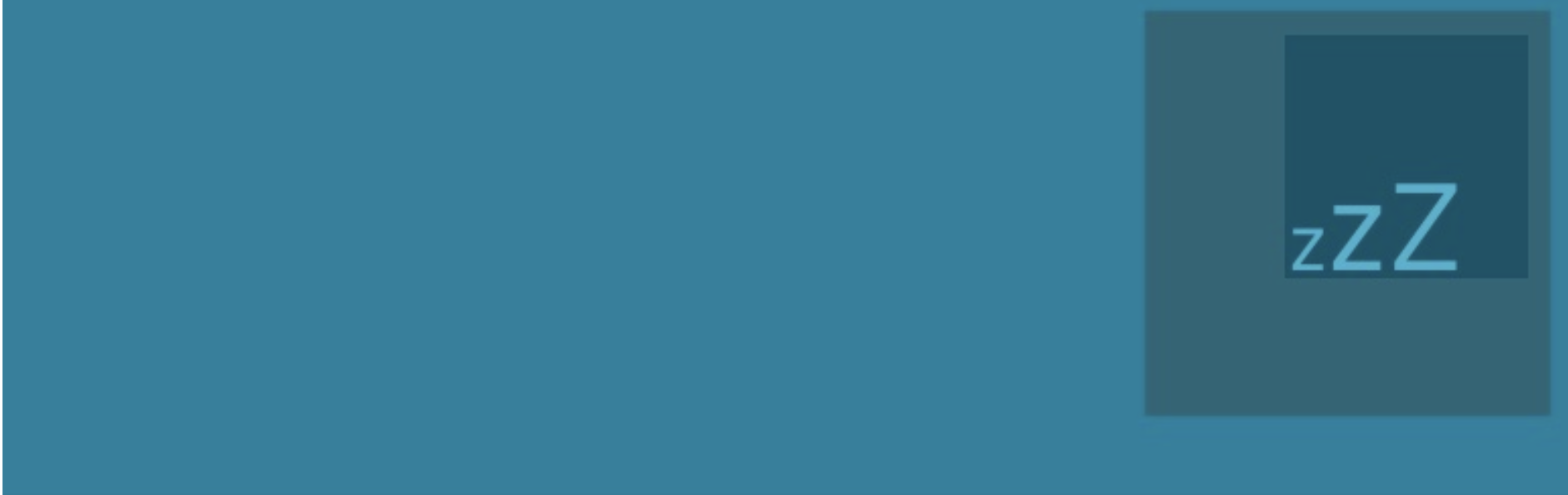 Imagen principal de Lazy Loader con tres «Z» sobre un fondo azul