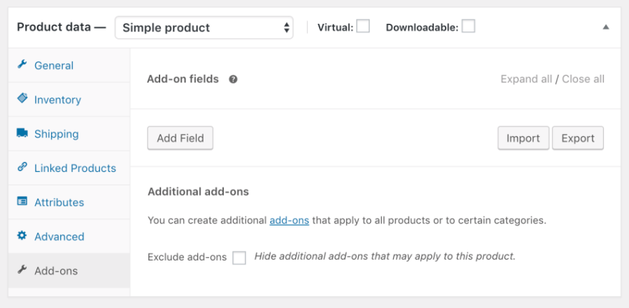 adding additional fields to a product page
