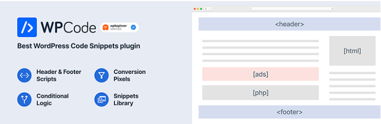 WP Code homepage image