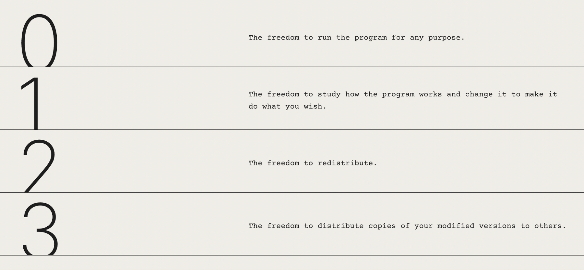 pillars of open-source