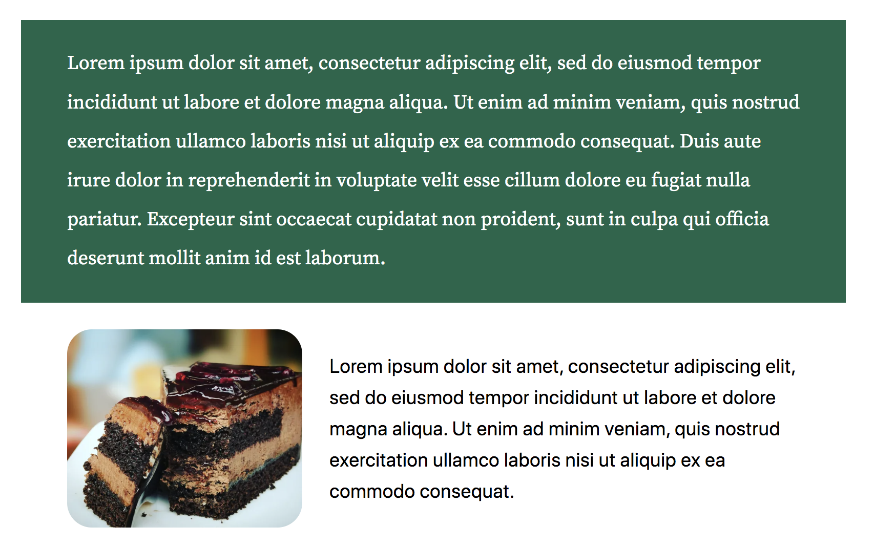 the post design previewed