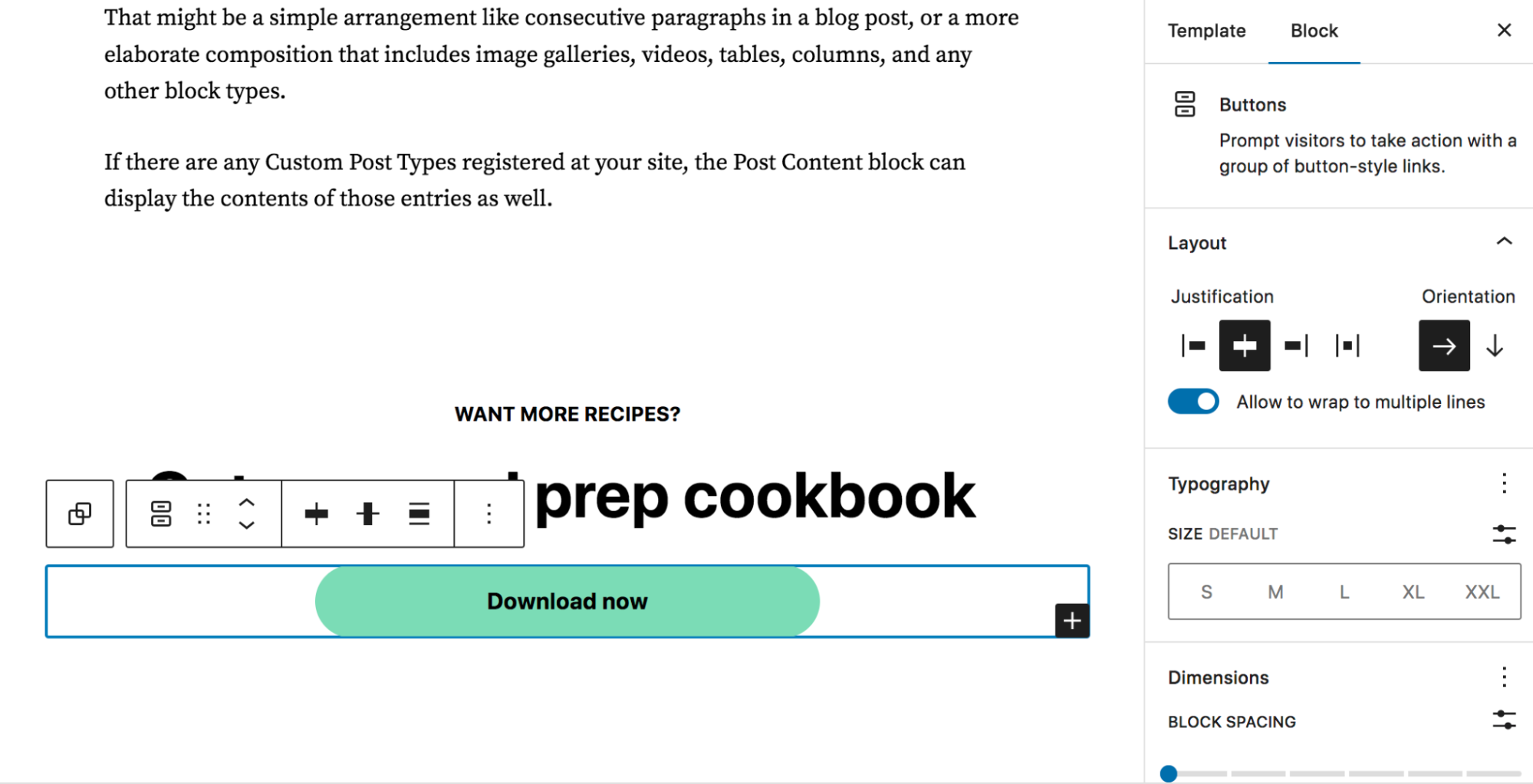 customized call to action
