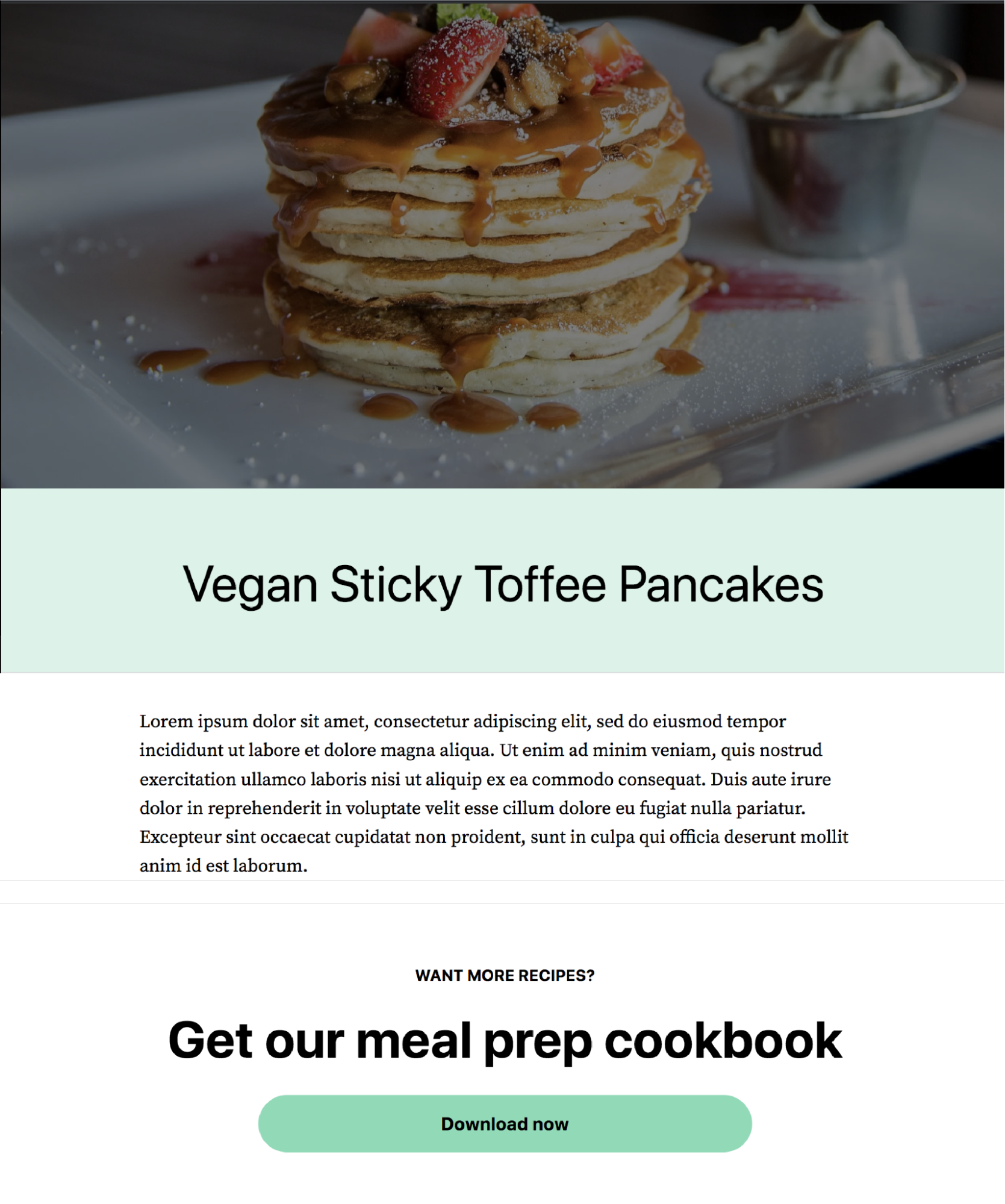 call to action at the bottom of a blog post