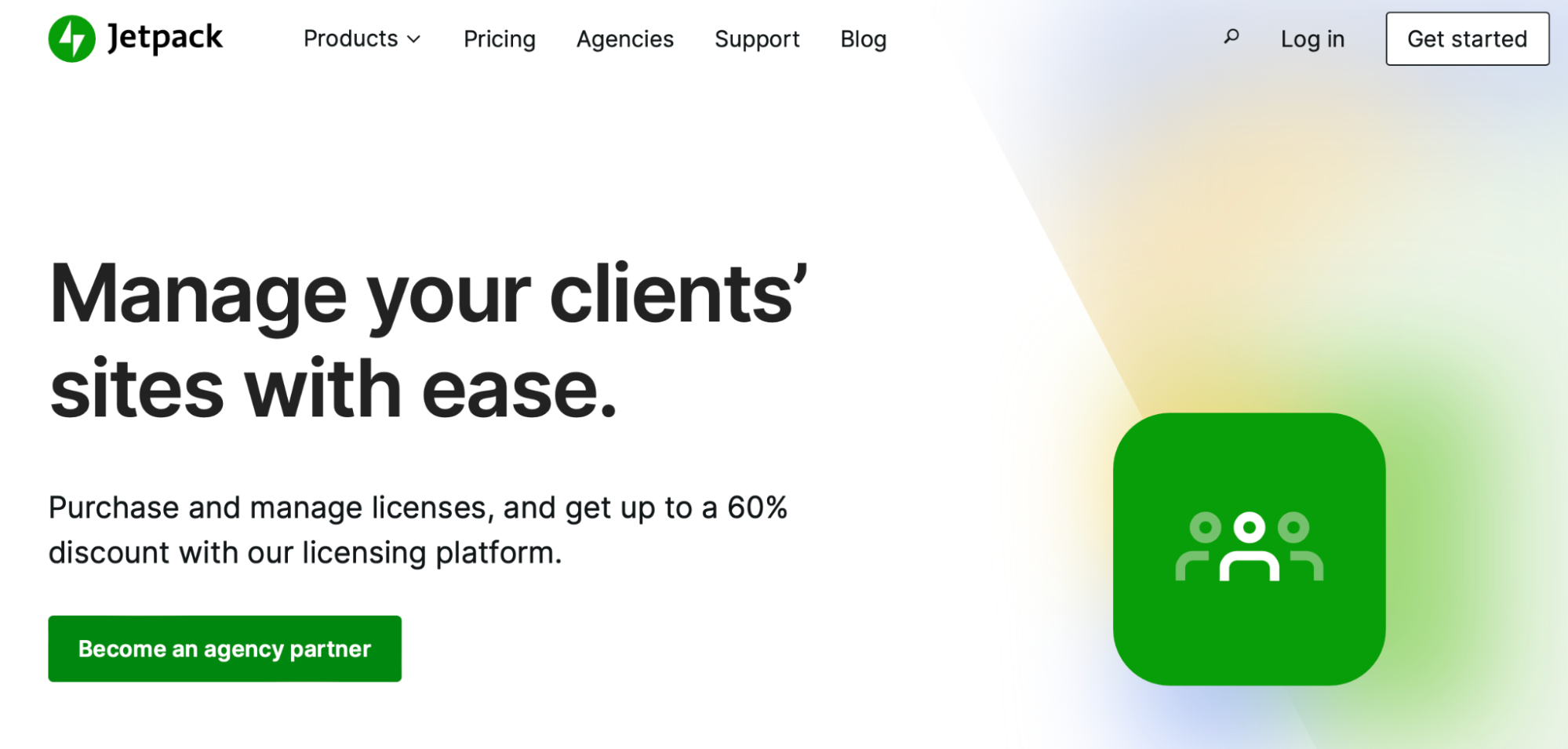 details about the Jetpack Agency Program
