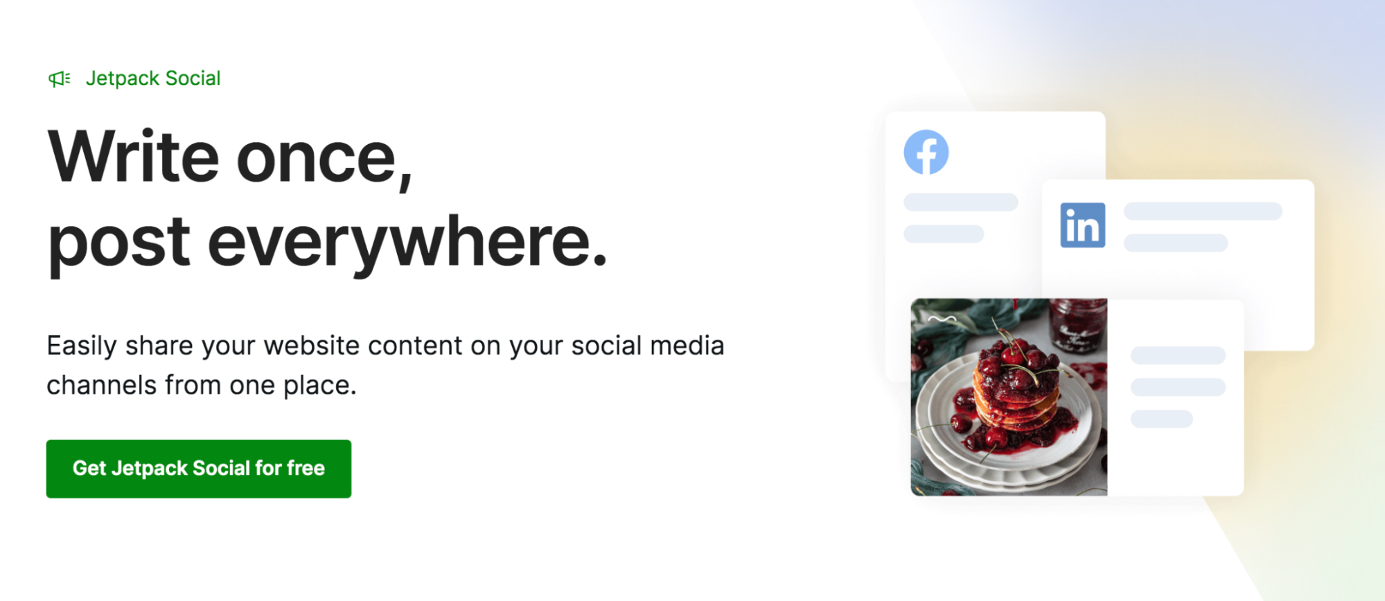 Jetpack Social provides you with a suite of tools that help you manage your social media presence.