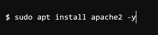 example of the command line in action