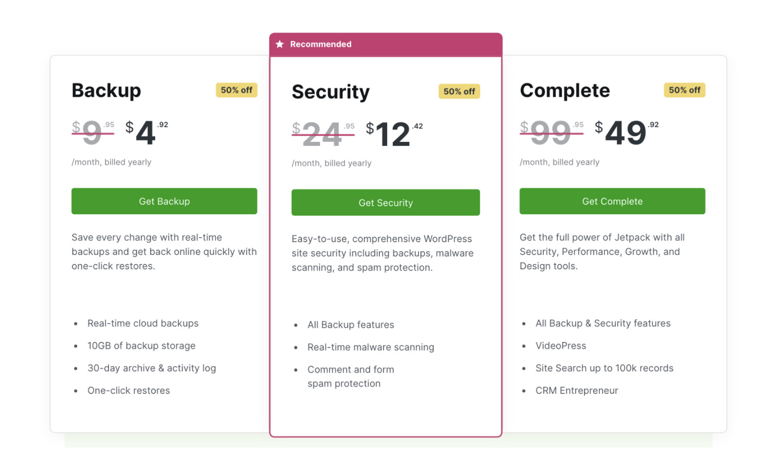 Choose the one that best fits your needs and proceed through the checkout process.