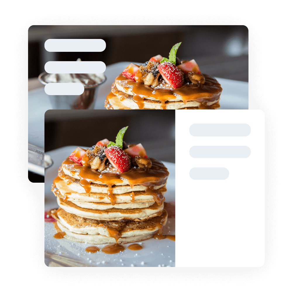 example of images shared with Jetpack Social