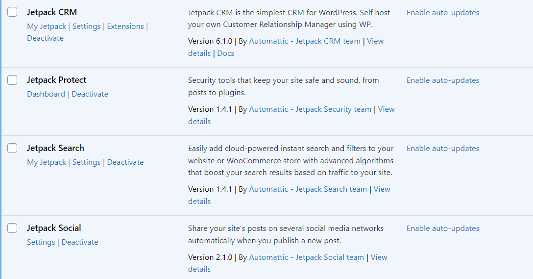 If you're too busy to keep tabs on your WordPress plugins, you can enable automatic updates.  Go to Plugins → Install Plugins and click on Enable auto-updates for each plugin.