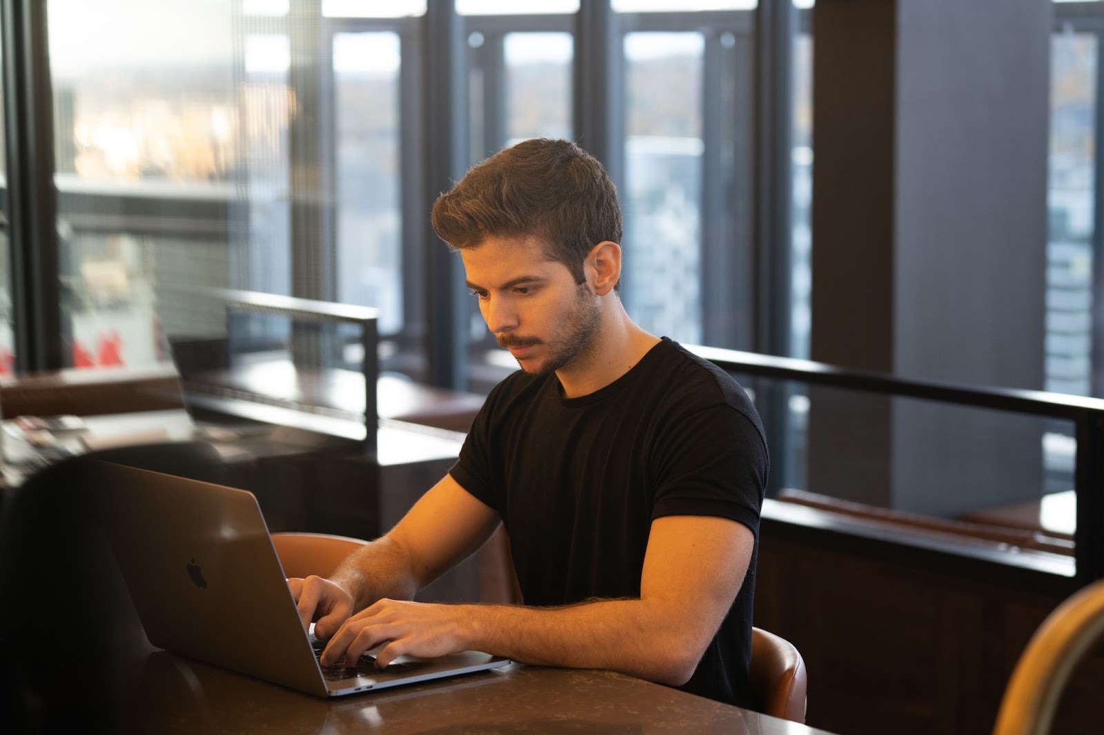 Website developer working to backup their database.