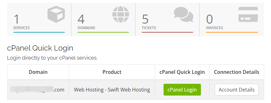 If you are using cPanel, log into your account and navigate to the site you want to back up.