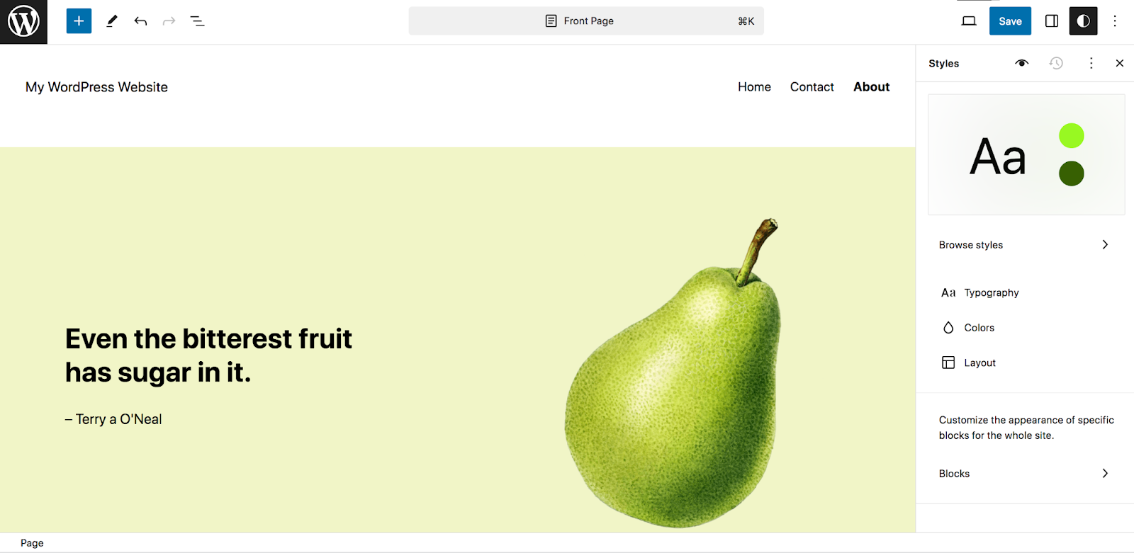 You can choose one of these, then make edits as you see fit, or simply proceed to the next steps. 