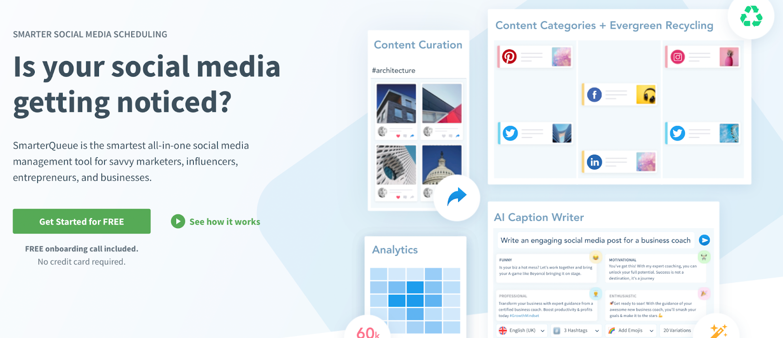 While SmarterQue is primarily known as a social media management tool, it also boasts a neat auto-posting feature.