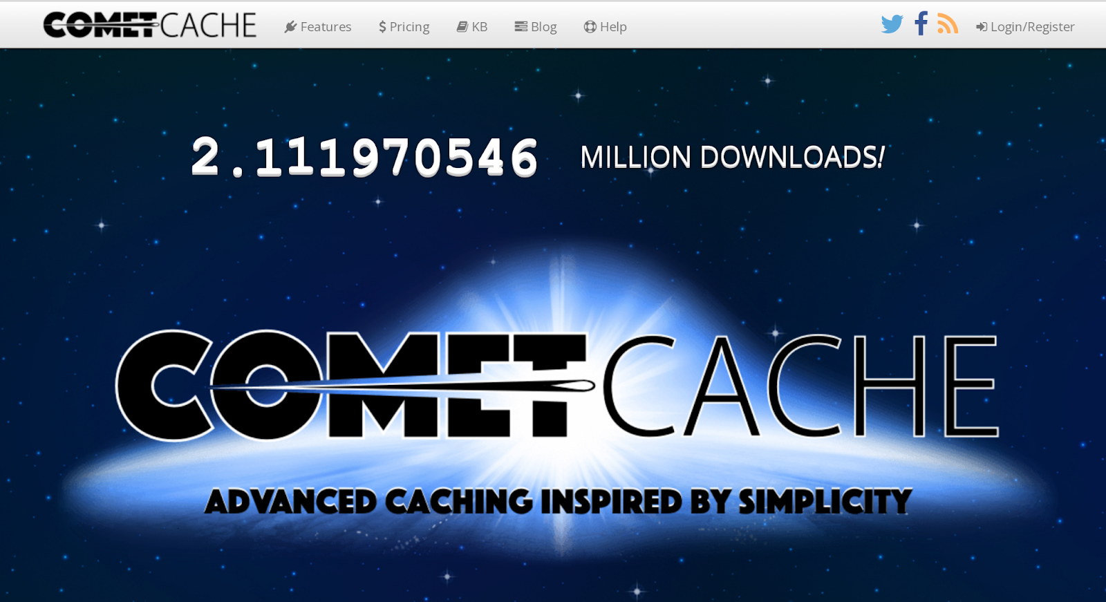 With more than two million installations, Comet Cache adds speed, simplicity, and reliability to a website.