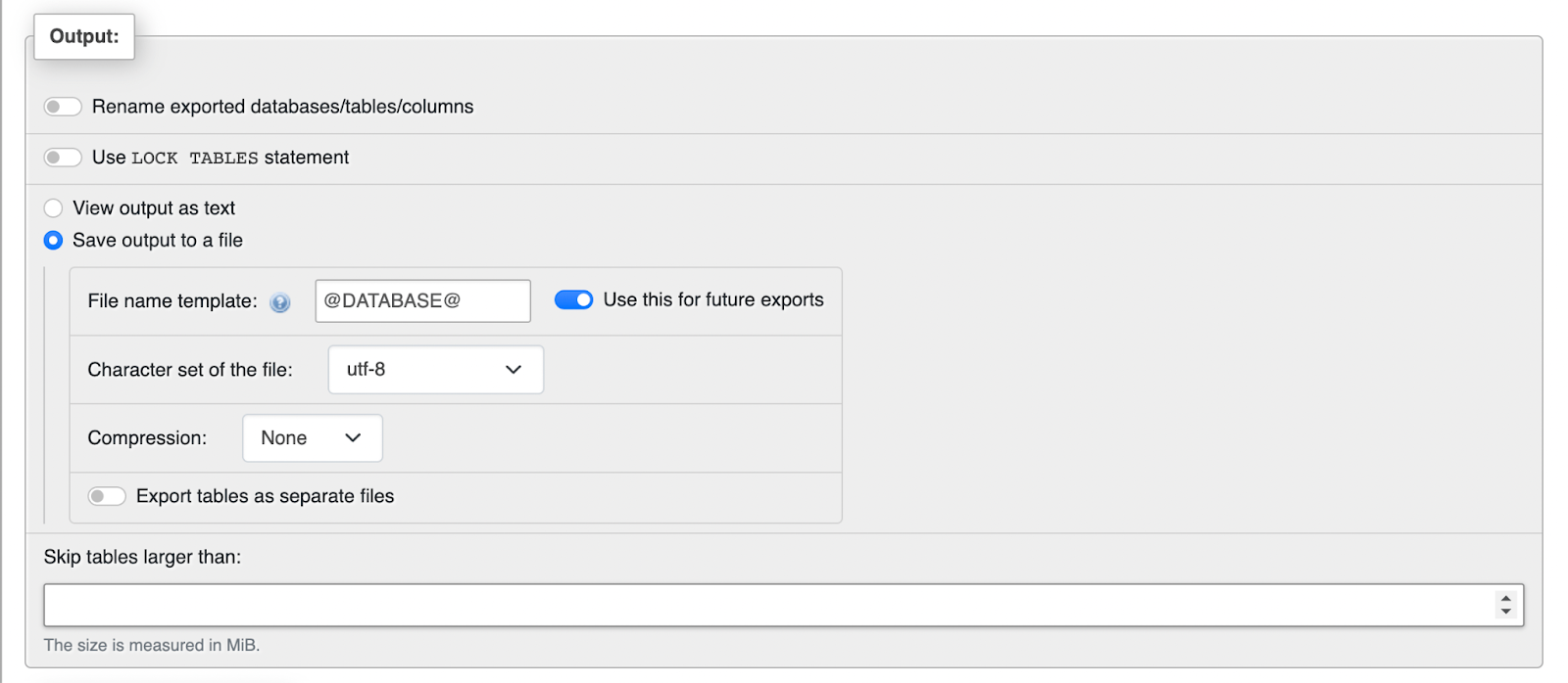 You might want to select your preferred Compression method. You can probably leave all the other settings as they are.