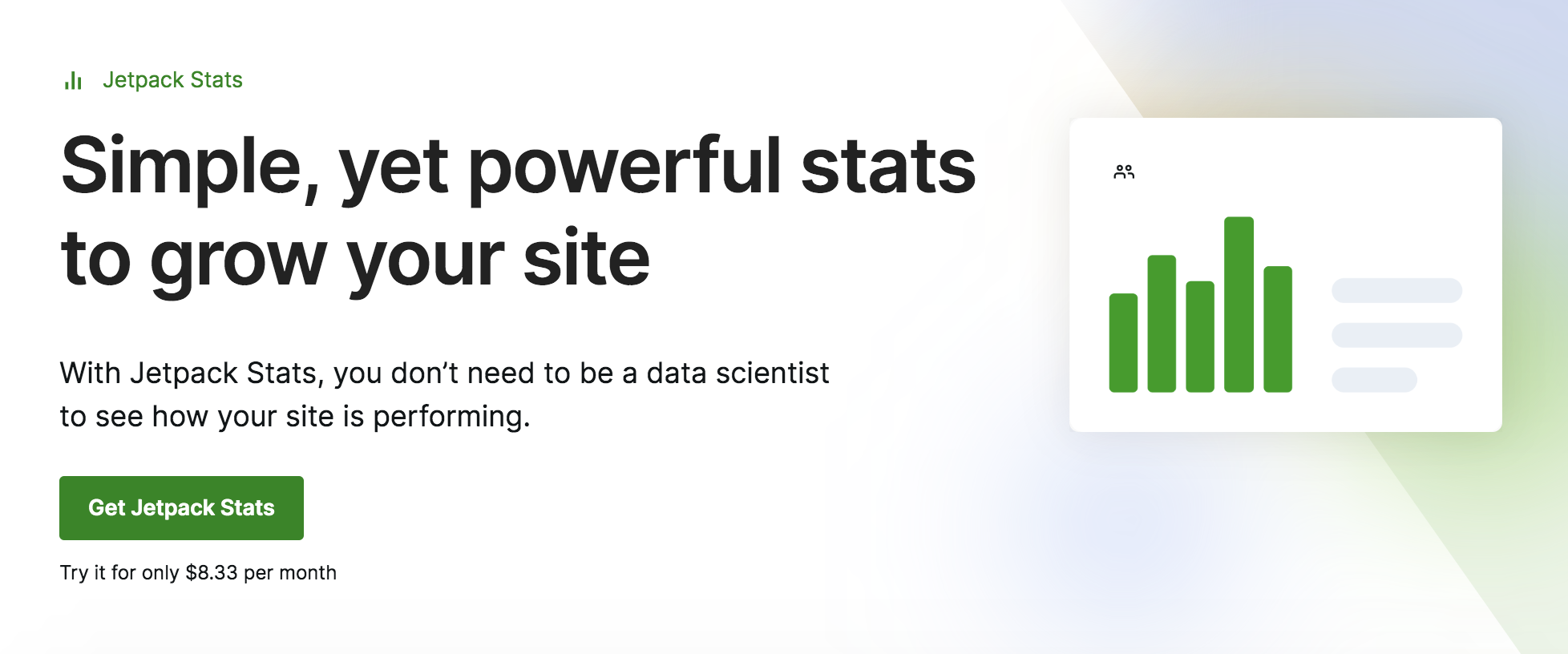 Jetpack Security homepage