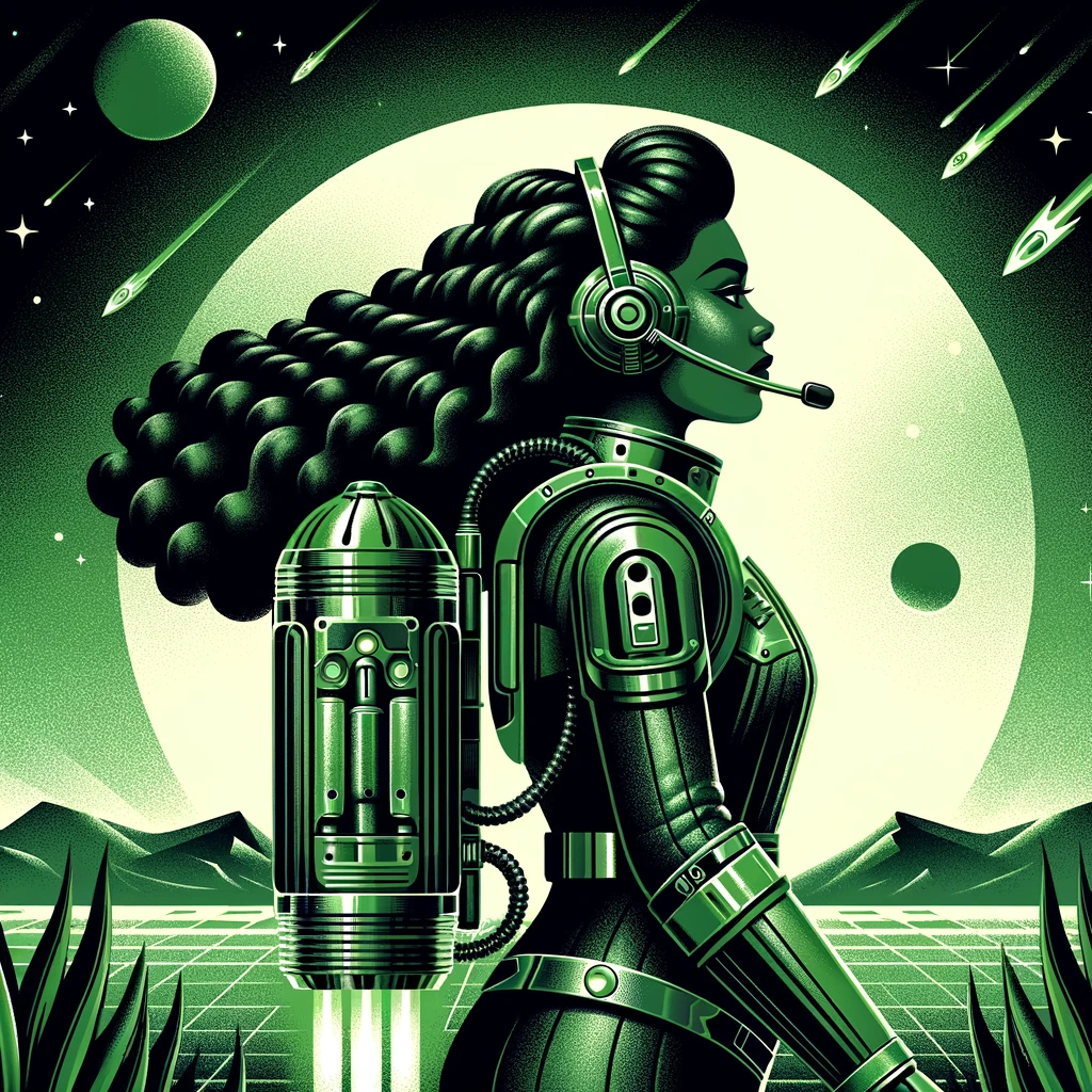 AI has made significant strides in the realm of creative arts.  This image was generated with DALL-E.