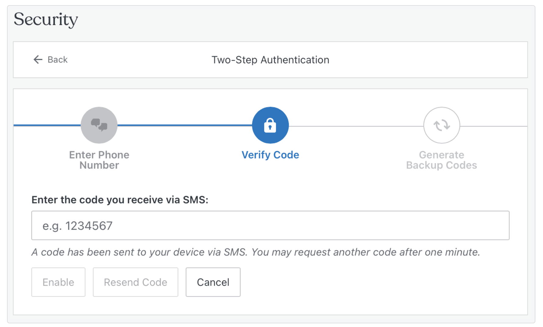 two-factor verification with WordPress