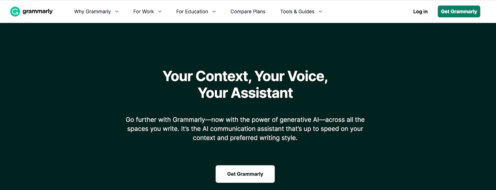 Grammarly's AI tool provides a range of AI generation features that work alongside its grammar, punctuation, and spell-check tools. 